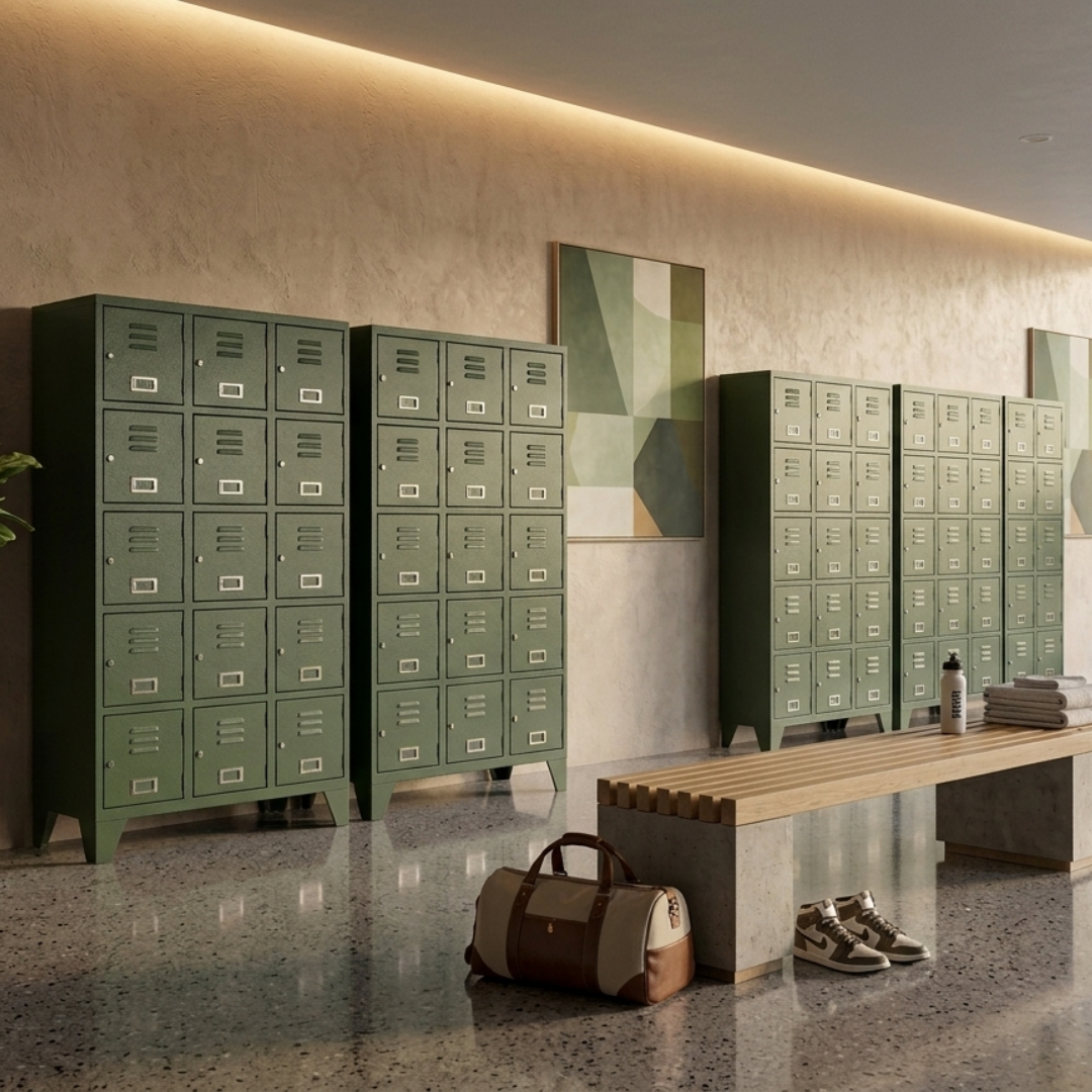Steel Locker (15 Openings)